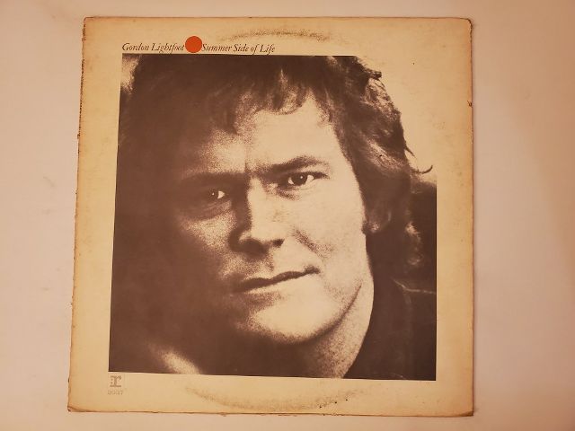 Gordon Lightfoot Summer Side of Life vinyl record