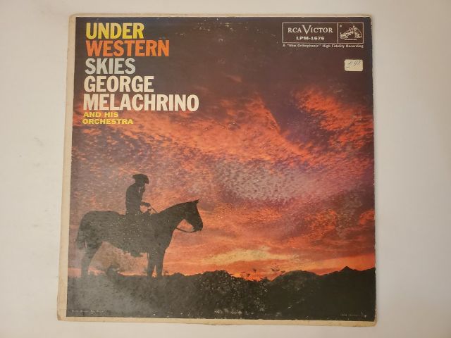 George Melachrino and His Orchestra Under Western Skies vinyl record