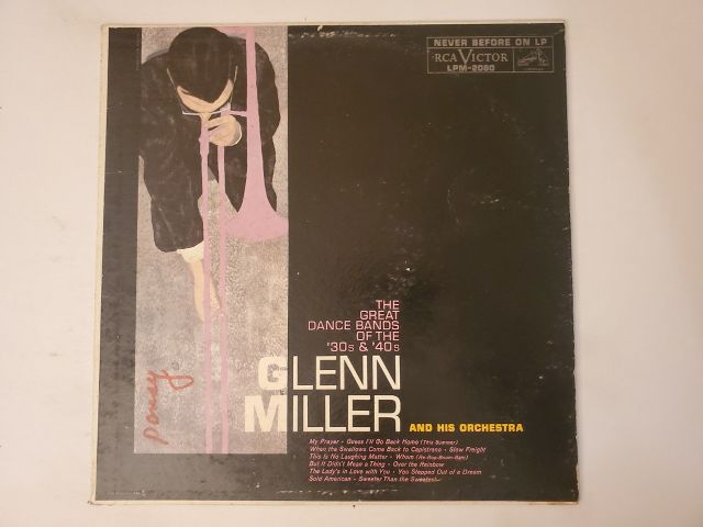 Glenn Miller and His Orchestra The Great Dance Bands of the '30s & '40s vinyl record