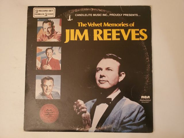 Jim Reeves The Velvet Memories of Jim Reeves vinyl record