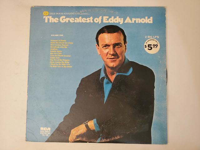 Eddy Arnold The Greatest of Eddy Arnold vinyl record