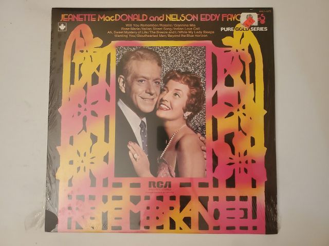 Jeanette MacDonald and Nelson Eddy Favourites (Pure Gold Series) vinyl record