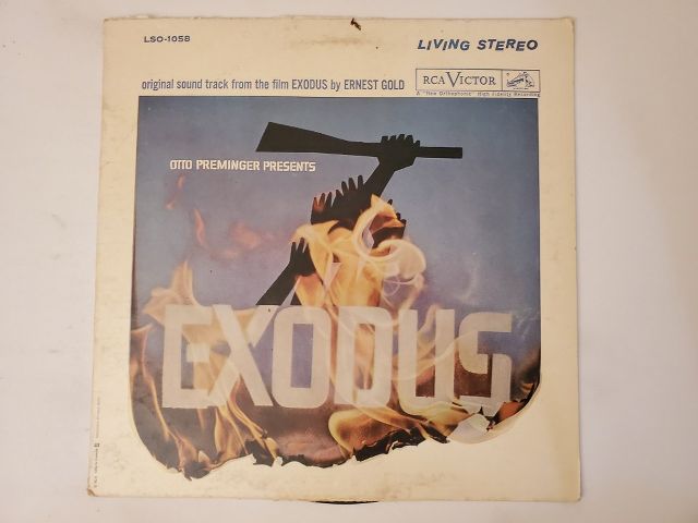 Ernest Gold Exodus vinyl record