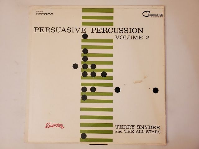Terry Snyder and The All Stars Persuasive Percussion Volume 2 vinyl record