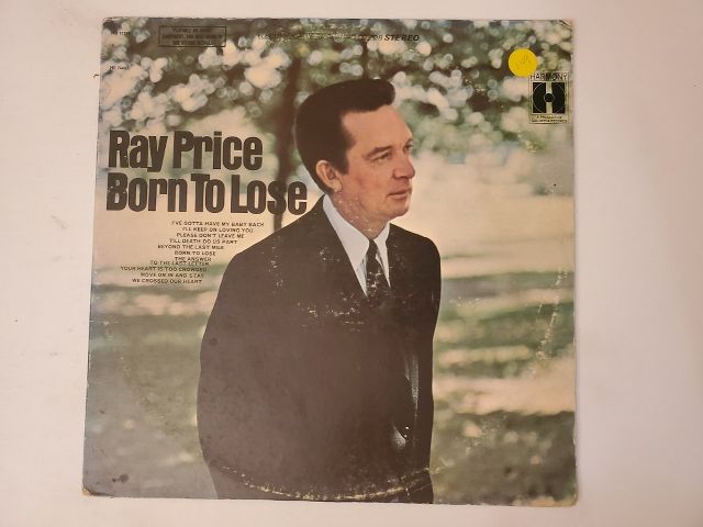 Ray Price Born to Lose vinyl record