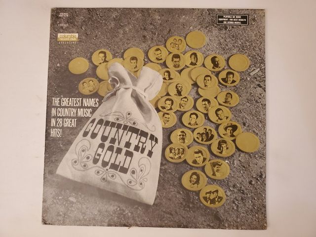 Various Artists Country Gold vinyl record