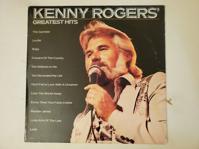 Kenny Rogers Greatest Hits vinyl record
