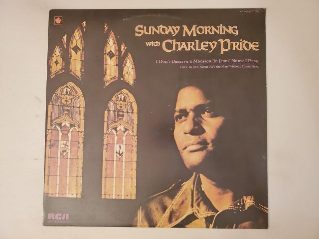 Charley Pride Sunday Morning with Charley Pride vinyl record