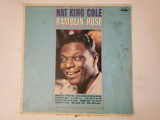 Nat "King" Cole Ramblin' Rose vinyl record