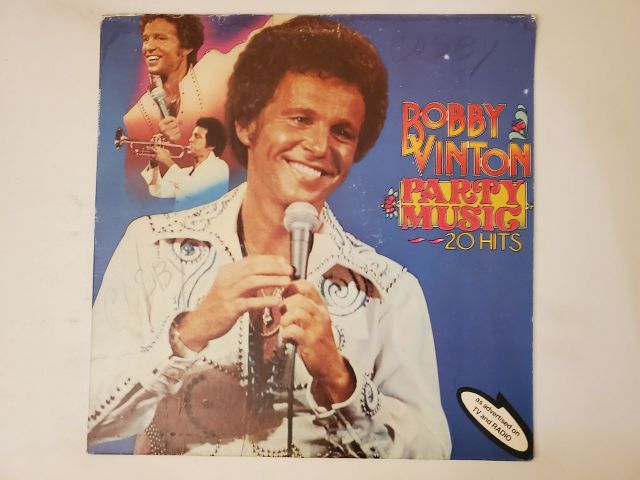 Bobby Vinton Party Music - 20 Hits vinyl record
