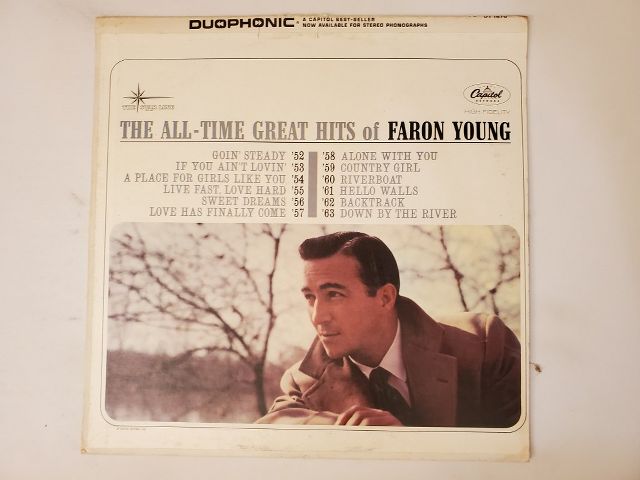 Faron Young The All-Time Great Hits of Faron Young vinyl record