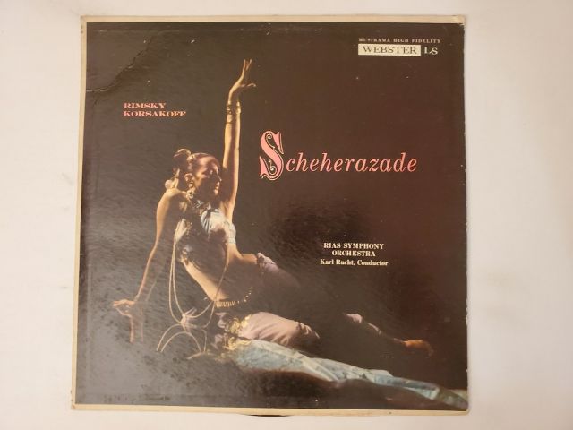 Rimsky-Korsakov Scheherazade vinyl record
