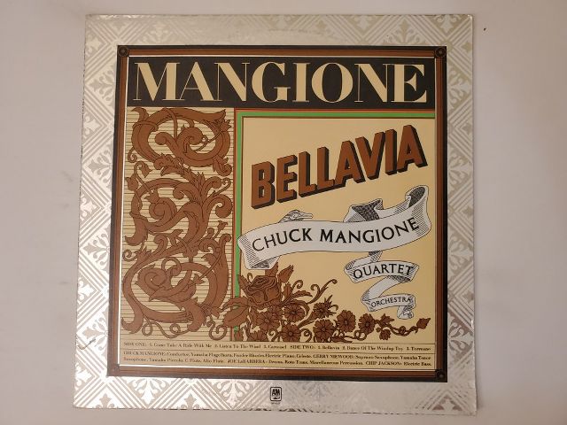 Chuck Mangione Bellavia vinyl record