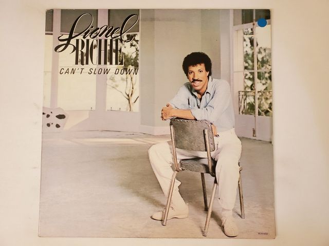 Lionel Richie Can't Slow Down vinyl record