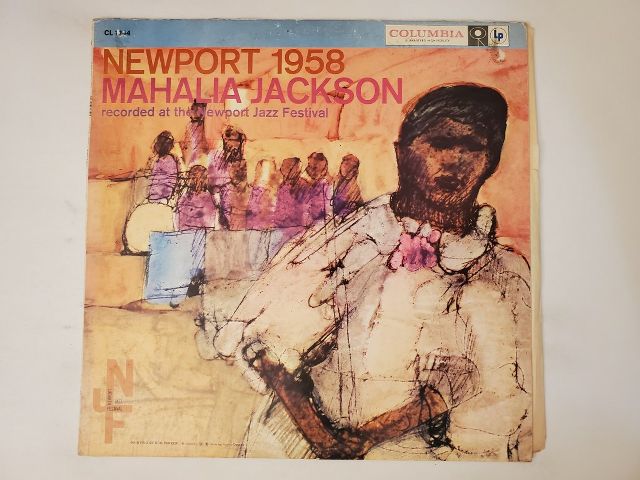 Mahalia Jackson Newport 1958 vinyl record