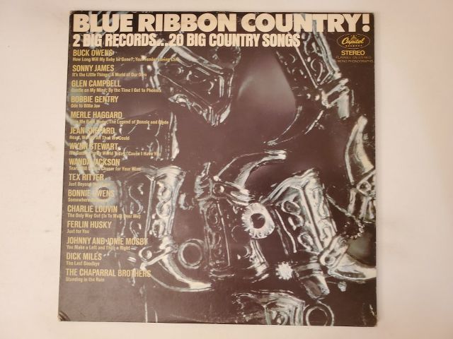 Various Artists Blue Ribbon Country! vinyl record
