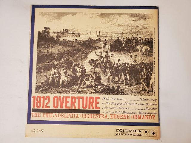 Eugene Ormandy & The Philadelphia Orchestra 1812 Overture vinyl record