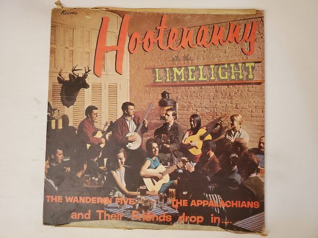 The Wanderin' Five and The Appalachians Hootenanny at the Limelight vinyl record