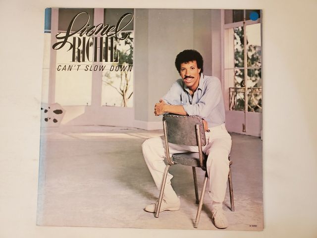 Lionel Richie Can't Slow Down vinyl record