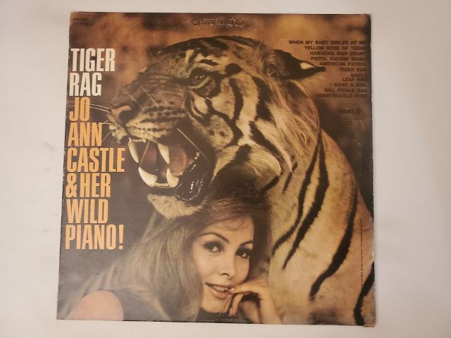 Jo Ann Castle Tiger Rag vinyl record