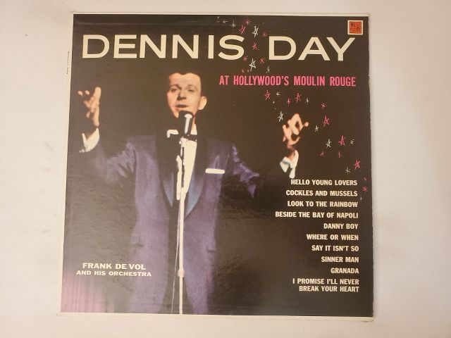 Dennis Day At Hollywood's Moulin Rouge vinyl record