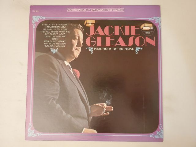 Jackie Gleason Plays Pretty for the People vinyl record