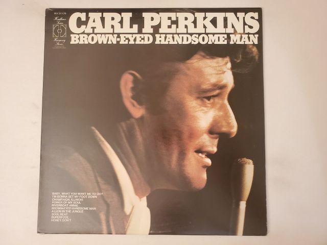 Carl Perkins Brown-Eyed Handsome Man vinyl record