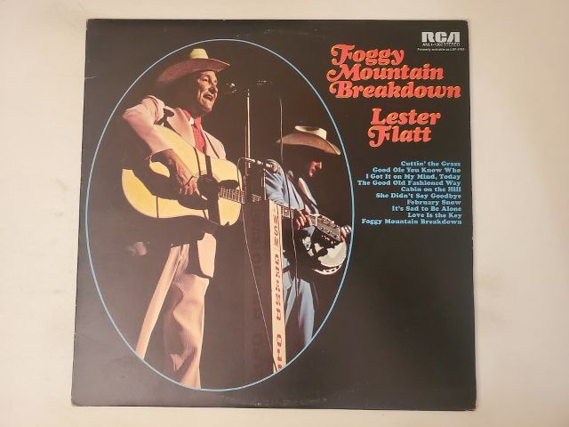 Lester Flatt Foggy Mountain Breakdown vinyl record