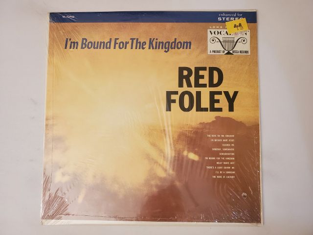 Red Foley I'm Bound For The Kingdom vinyl record