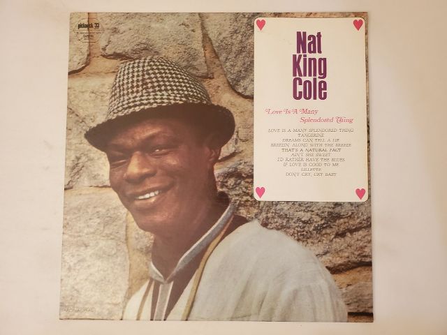 Nat "King" Cole Love Is a Many Splendored Thing vinyl record