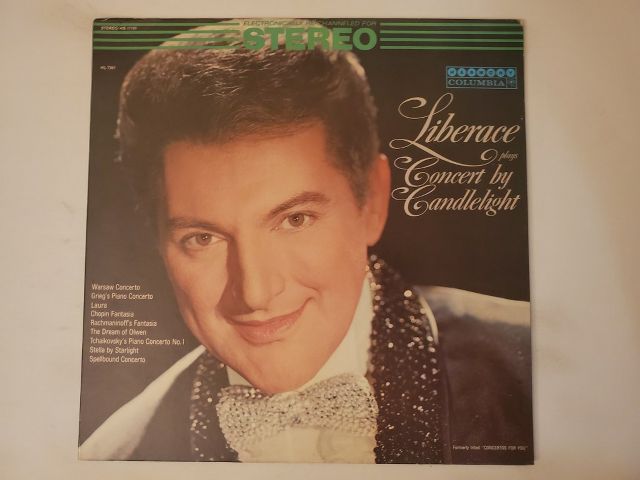 Liberace Concert by Candlelight vinyl record