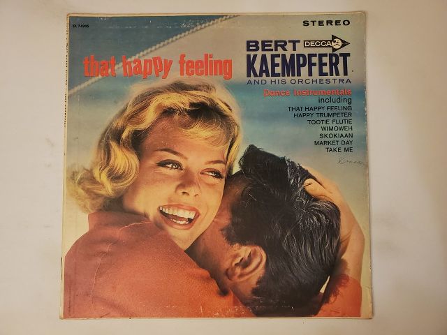 Bert Kaempfert and his orchestra That Happy Feeling vinyl record