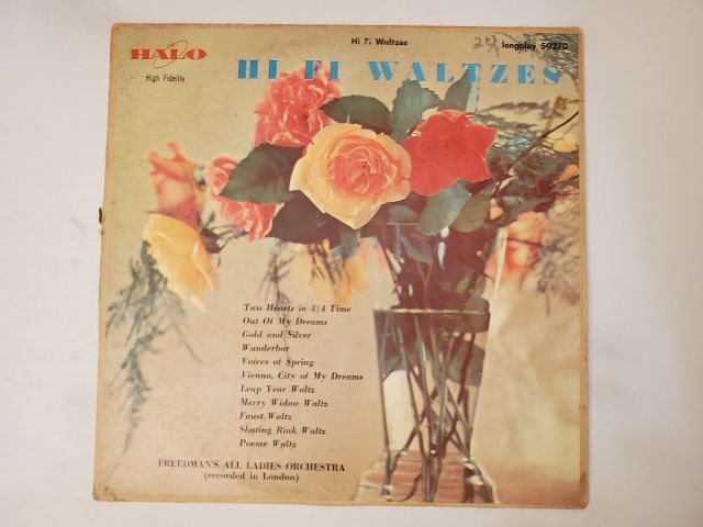 Freedman's All Ladies Orchestra Hi Fi Waltzes vinyl record