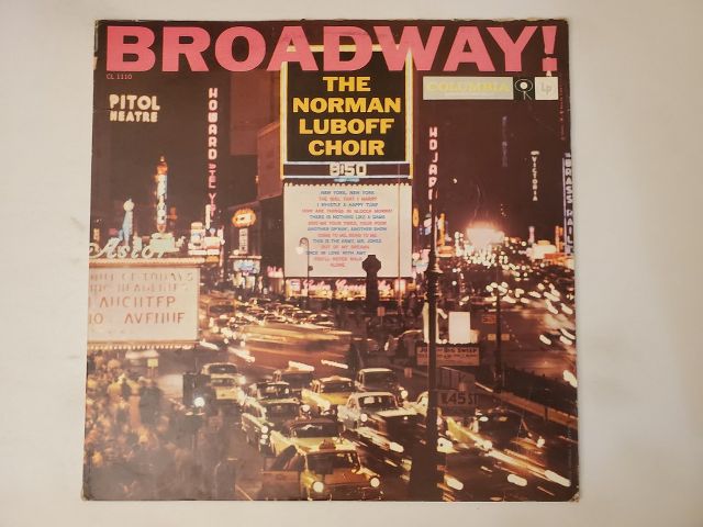 The Norman Luboff Choir Broadway! vinyl record