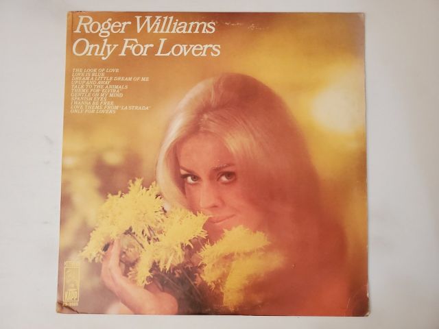 Roger Williams Only For Lovers vinyl record