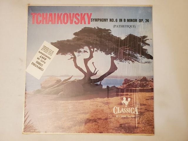 Tchaikovsky Symphony No. 6 in B Minor Op. 74 (Path?tique) vinyl record