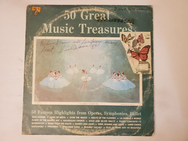 Various Artists 50 Great Music Treasures vinyl record