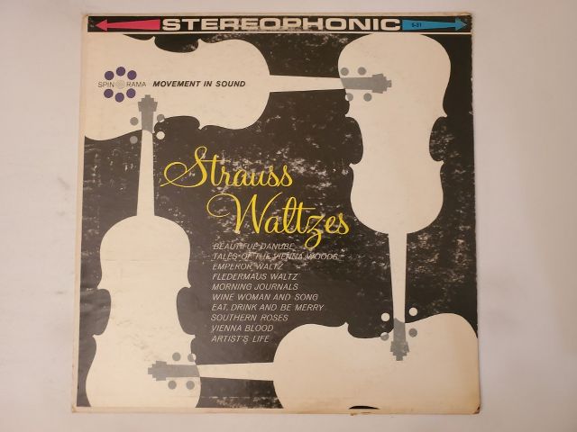 Unknown Strauss Waltzes vinyl record