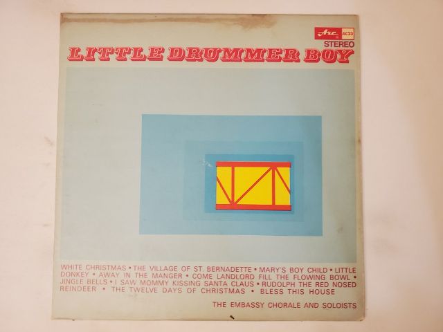 The Embassy Chorale and Soloists Little Drummer Boy vinyl record