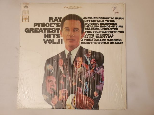 Ray Price Ray Price's Greatest Hits Vol. II vinyl record