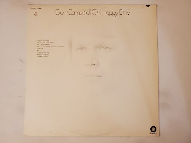 Glen Campbell Oh Happy Day vinyl record