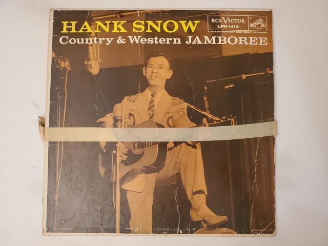 Hank Snow Country & Western Jamboree vinyl record