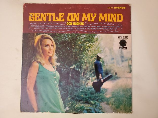Don Hughes Gentle on My Mind vinyl record