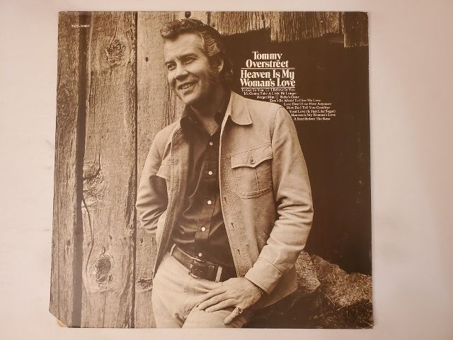 Tommy Overstreet Heaven Is My Woman?s Love vinyl record