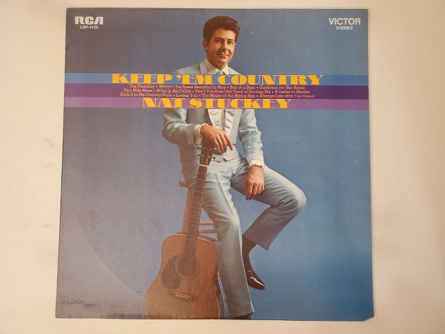 Nat Stuckey Keep 'Em Country vinyl record