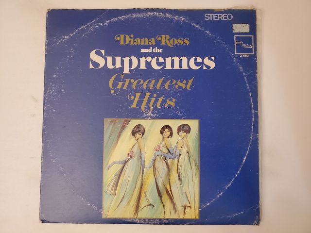 Diana Ross and the Supremes Greatest Hits vinyl record