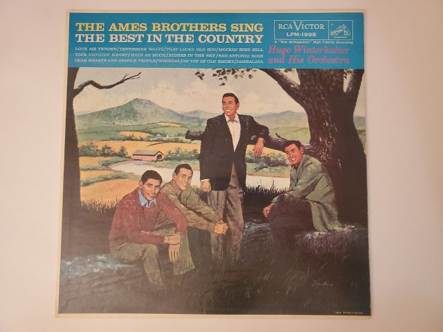 The Ames Brothers The Ames Brothers Sing the Best in the Country vinyl record