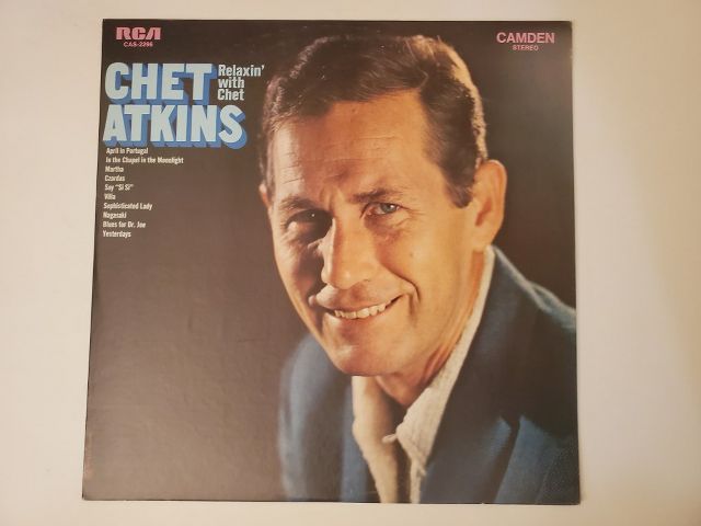 Chet Atkins Relaxin' with Chet vinyl record