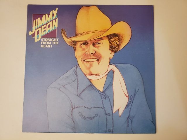 Jimmy Dean Straight from the Heart vinyl record
