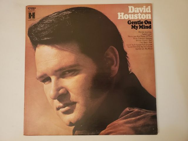 David Houston Gentle on My Mind vinyl record